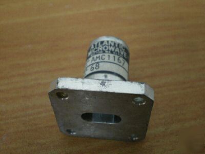 Amc microwave WR51 to sma f waveguide adapter