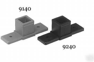 8020 quick frame 90 degree base connector black 9240 n