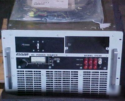 Elgar 1753B triple phase, 1750 va, ac power source