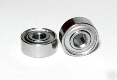 (100) R2-zz ball bearings, 1/8