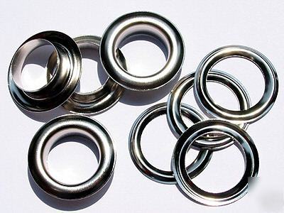 18MM metal purse bag grommets nickel 100SET JE30M-nl 