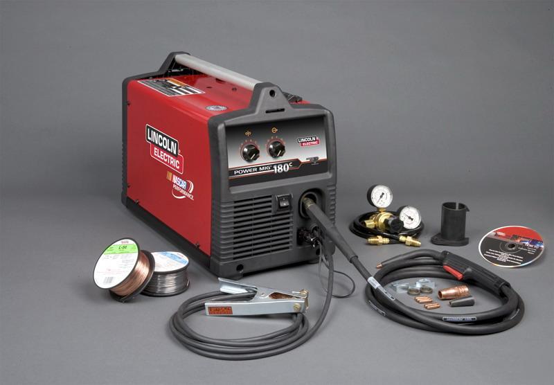 New lincoln power mig 180C mig welder pkg K2473-1 