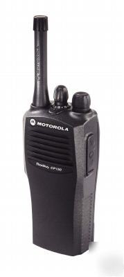 New motorola CP150 vhf two-way portable radio, 