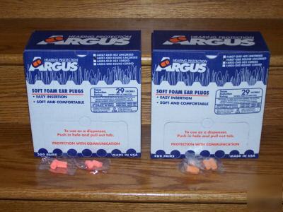 Soft foam ear plug polyurethane earplugs case 2000 pair