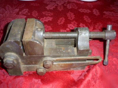 Vintage heavy duty adjustable angle vise palmgren #20