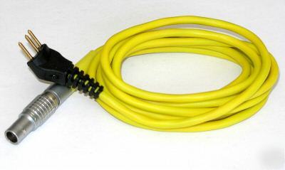 3 prong connection cable for leeb hardness tester probe