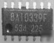 (50) BA10339F (LM339 equiv.) quad comparator, soic, nos