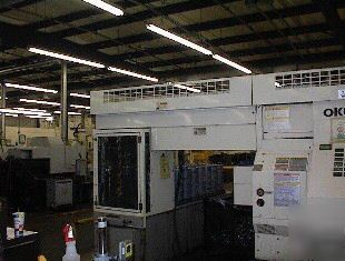 Okuma lcc-15-2S twin saddle 4 axis cnc turning center