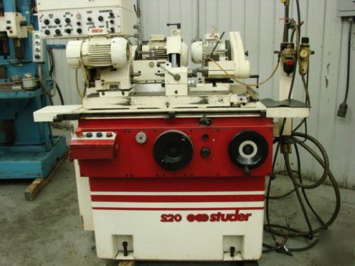 Studer S20 universal id/od toolroom grinder, late model