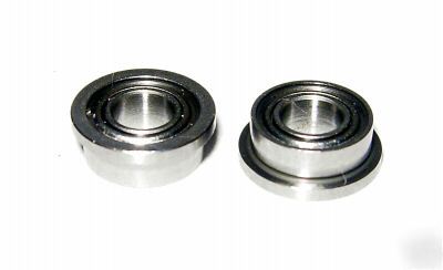 New (10) FR144-zz flanged bearings, 1/8
