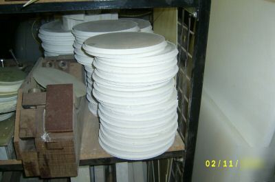 Fiberglass g-7 silicone discs 15/16