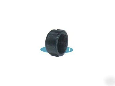  poly threaded pipe cap 1/ 2