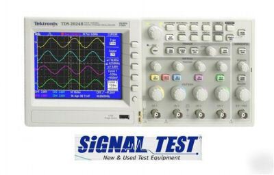 Tektronix TDS2022B oscilloscope 100 mhz demo unit used