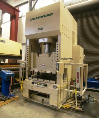 #hctg-150 greenerd 150 ton hydraulic press ('96)
