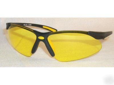 12 venusx amber safety shooting glasses S7613-y