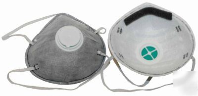 (240) N95 dust masks particulate respirators w/valve