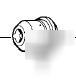 120831 hypertherm 5 shielded gouging nozzle for PAC123T