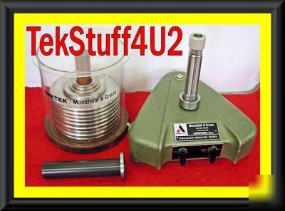 Ametek hk-1000 pneumatic dead weight tester set