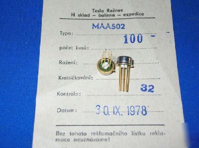 New MAA502 / UA709A / ic gold 