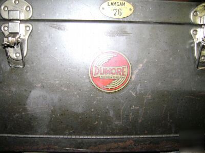 Dumore model 5-021 toolpost grinder w/case 