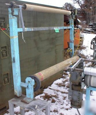 Eilers industrial die cutting press line 67 ton, samco
