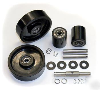 Mobile eco i-55 palletjack aftrmrket complete wheel kit