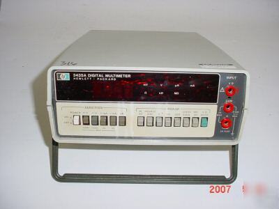 Hp / agilent 3435A digital multimeter (bad unit)