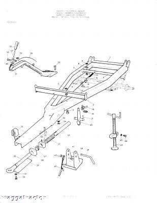 Massey ferguson mf 21 trailer parts book catalog