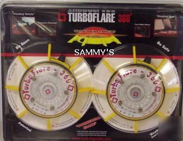 New turboflare 360 emergency light & flares seald 