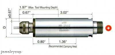 Nsk E2550 series spindle -2532 0.98