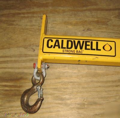 Caldwell strong bac 1/2 ton lifting beam lift engine