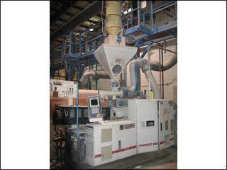 55MM cincinnati milacron twin screw extruder, E55-26743