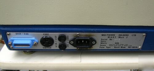 Multicore universal solderability tester must mark ii