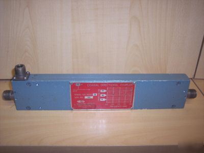 Narda model 3000-10 coaxial directional coupler