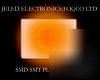 New 1000X smd smt plcc-2 orange leds 1200MCD f/s