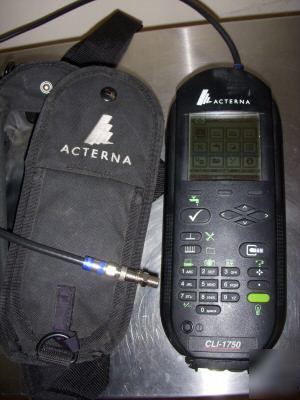 Cli-1750 wavetek acterna cable meter