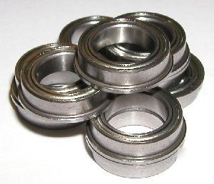 10 flanged balls bearing F6700 10MM/15MM/4 bearings zz
