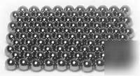100 1MM dia. chrome steel bearing balls 