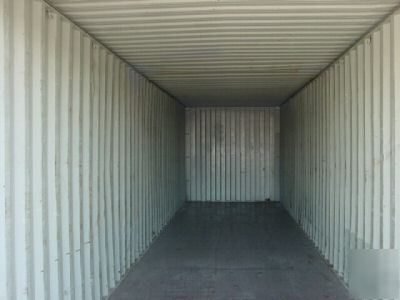 40' std used shipping storage container houston, texas