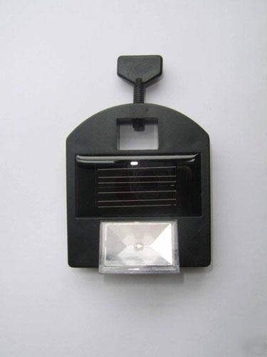 Adt'l home security yard sign light solar power brinks 