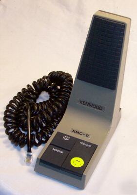 Kmc-9 desk base microphone kenwood mic 6 pin modular