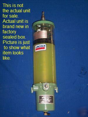 New lincoln ind centro-matic ram grease pump lubricator