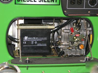 5500 watts super silent diesel generator epa approvd