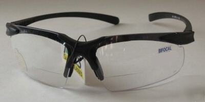 Apex safety glasses bifocal readers avis clear 2.0