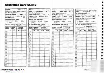 Ryan 2300 2400 airdrill owners manual and parts book