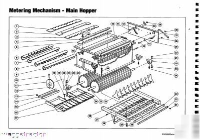 Ryan 2300 2400 airdrill owners manual and parts book