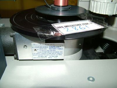 Velmex unislide rotary table B4818TS klinger 8IN chuck