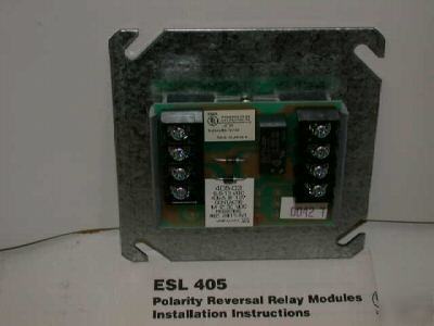 Esl 405-03 12VDC polarity reversal relay 1 cct