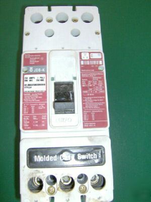 250 amp 600VAC cutler-hammer molded case switch breaker