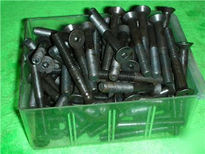 90 pcs socket flat head cap screw allen 5/16-18 x 2 1/2